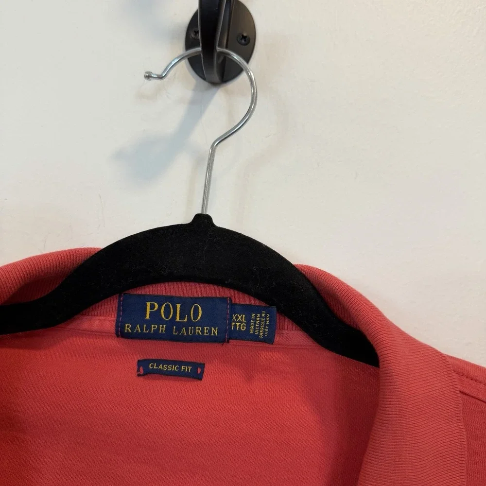 POLO Ralph Lauren‎ XXL Classic Fit Short Sleeve Polo Shirt Cotton